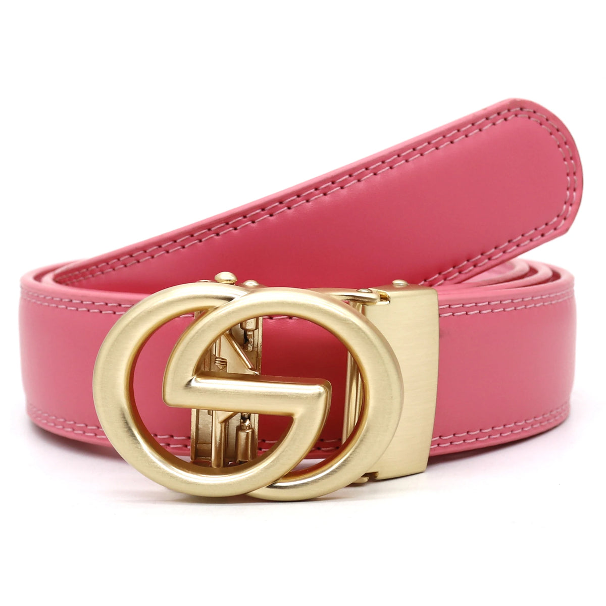 NEW Man Automatic Buckle Belt Casual Styish genuine Leather