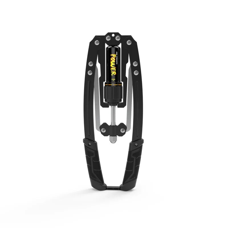 Showlu Adjustable Hydraulic Arm Strength Trainer for chest and muscle exercises, featuring ergonomic handles and adjustable resistance.