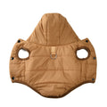 Showlu Fashion Store Holapet warm fleece dog hoodie with D-ring, cozy winter jacket for small dogs, soft and comfortable for cold weather.