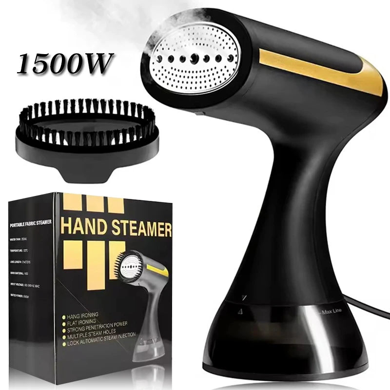 Showlu Smart General 1500W handheld garment steamer, portable iron for quick wrinkle removal and fabric steaming.