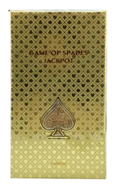 Jo Milano Game of Spades Wildcard unisex perfume spray in 3.4 oz bottle, showcasing the sleek packaging and design.