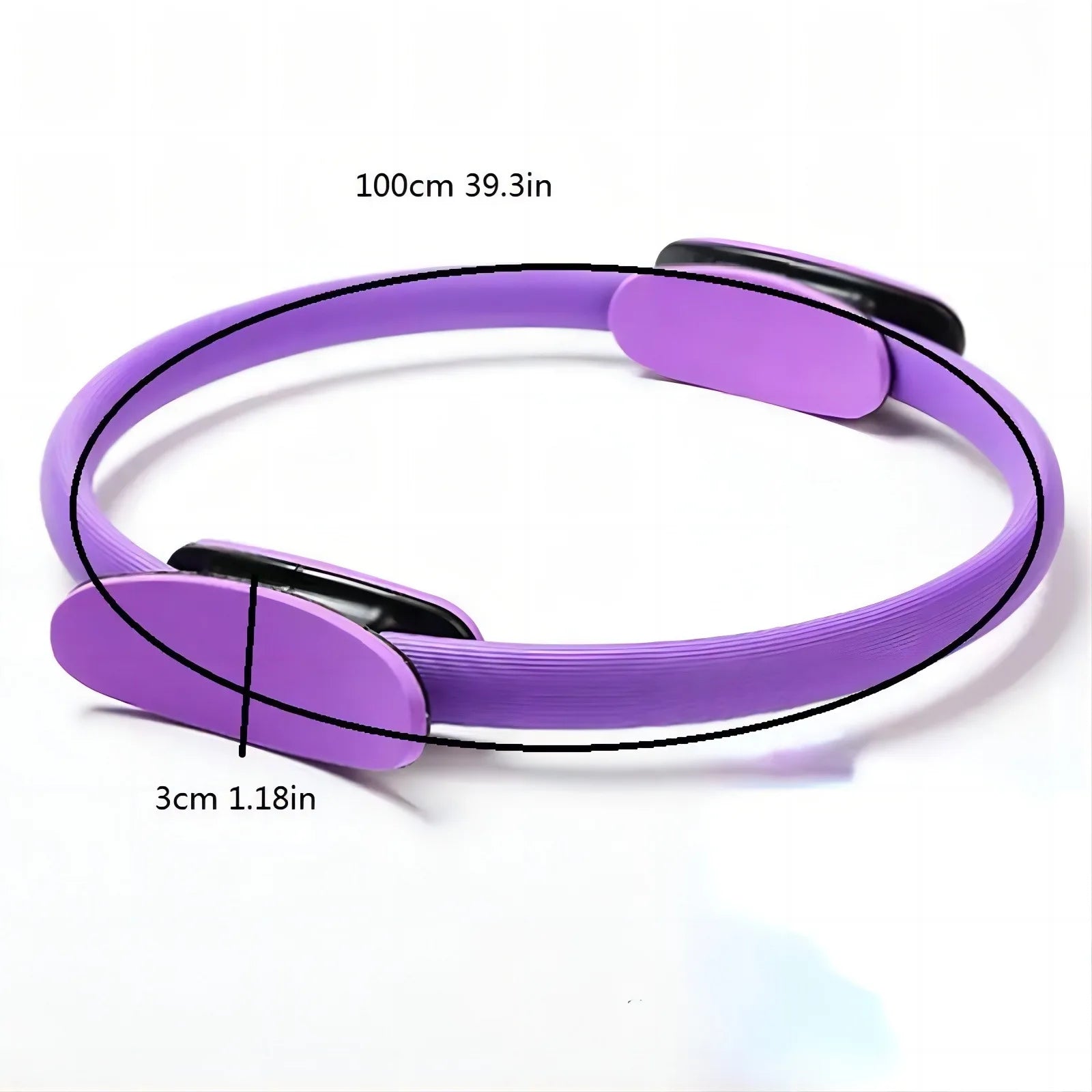 Showlu Smart General Pilates Ring Toner, flexible exercise ring for toning and strengthening muscles during workout routines.
