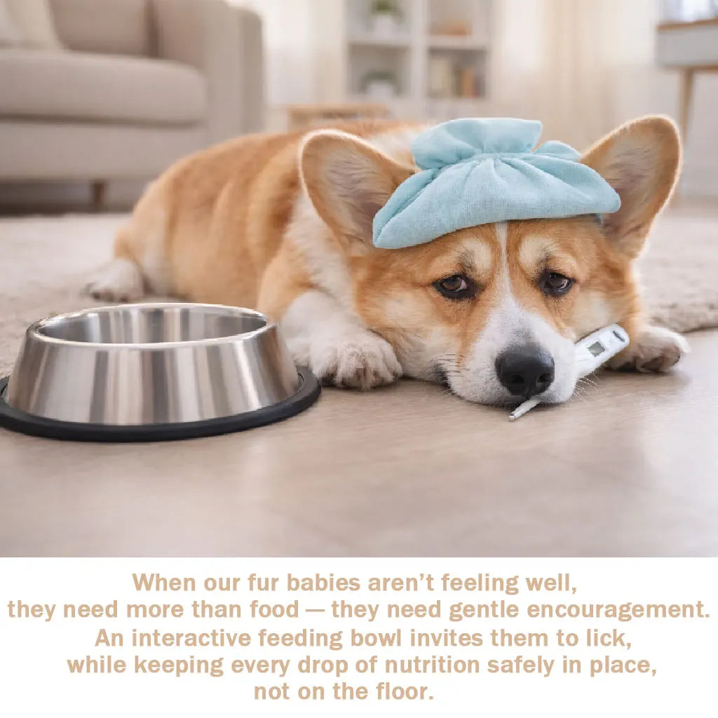 Showlu Smart General Pet Slow Feeder Lick Mat with textured surface for dogs to lick and enjoy during feeding.