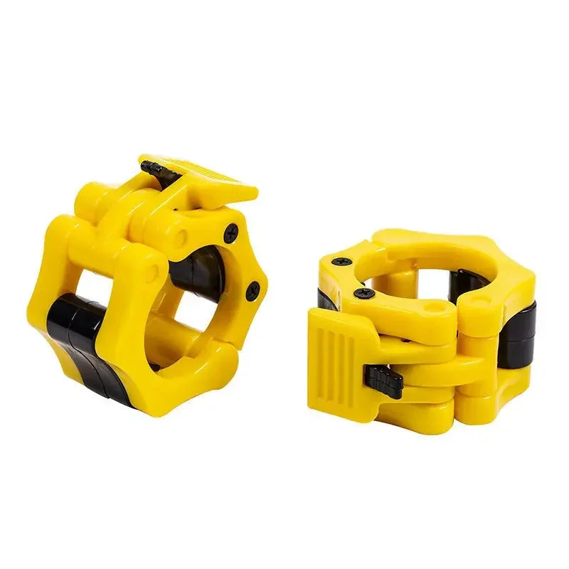 Showlu Safety Dumbbell Clip with quick release and rotating barbell buckle for secure fitness equipment fastening