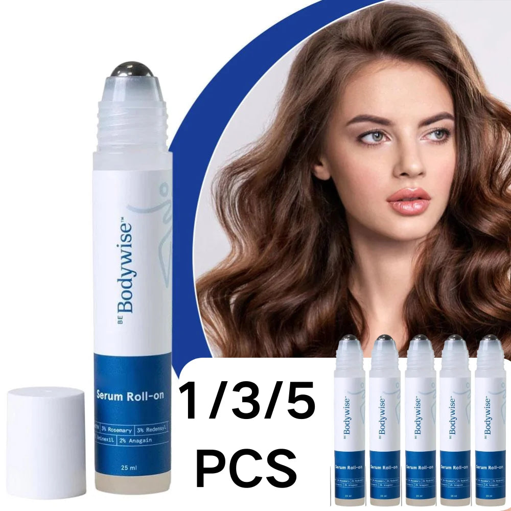 Showlu Smart General Hair Growth Serum Roller with a sleek applicator for scalp treatment and hair revitalization.