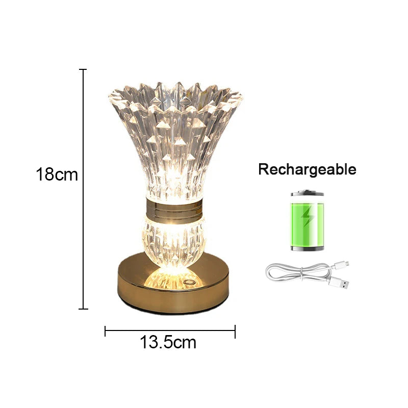 Color-changing LED vase from Showlu Smart General, with vibrant lights and sleek modern design, suitable for decorative home accents.