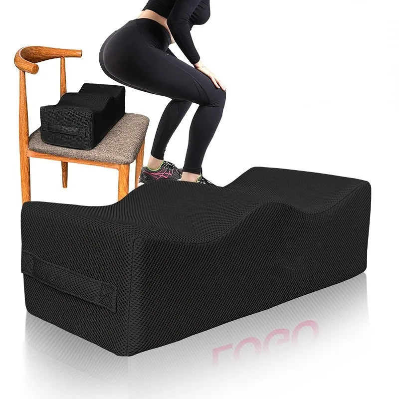 Showlu Memory Foam BBL Pillow, plush Brazilian Butt Lift seat cushion, ergonomic design, in soft fabric for comfort and support.