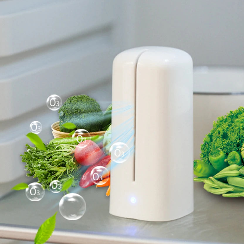 Showlu Smart General portable odor eliminator device with sleek design and control buttons for freshening indoor air