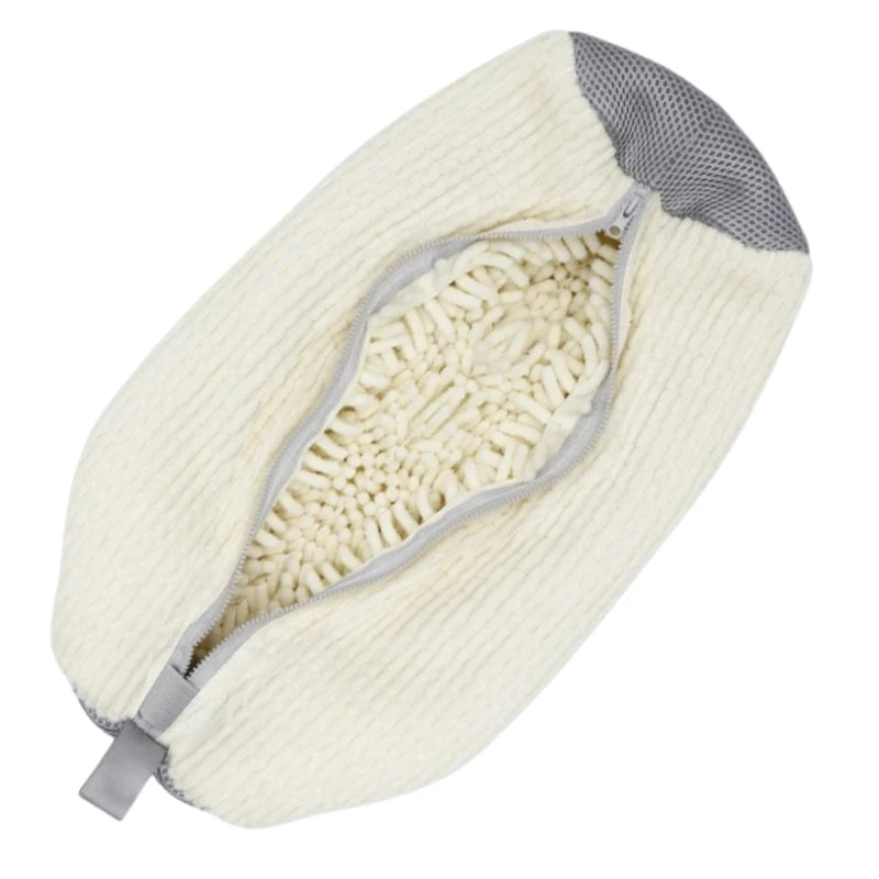 Showlu Smart General portable shoe cleaner brush with soft bristles and ergonomic handle for easy shoe cleaning.
