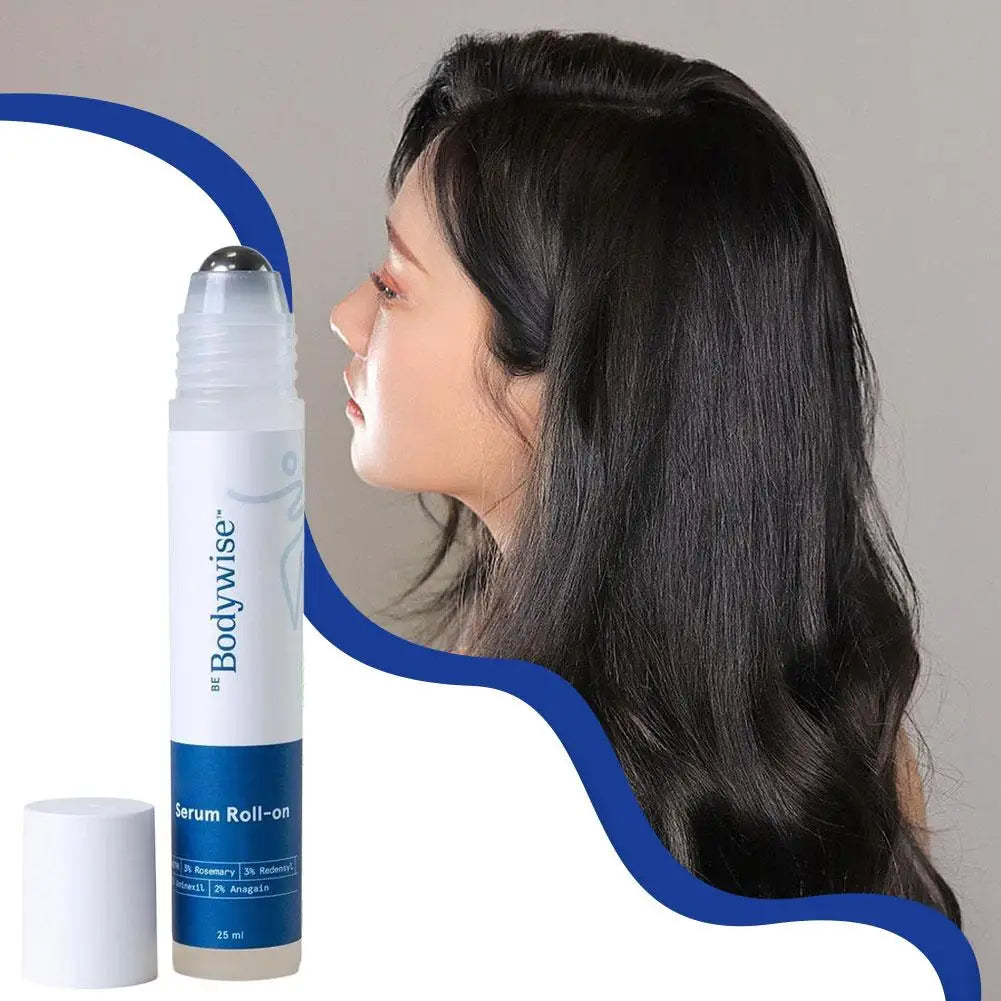 Showlu Smart General Hair Growth Serum Roller with a sleek applicator for targeted scalp treatment and hair restoration.