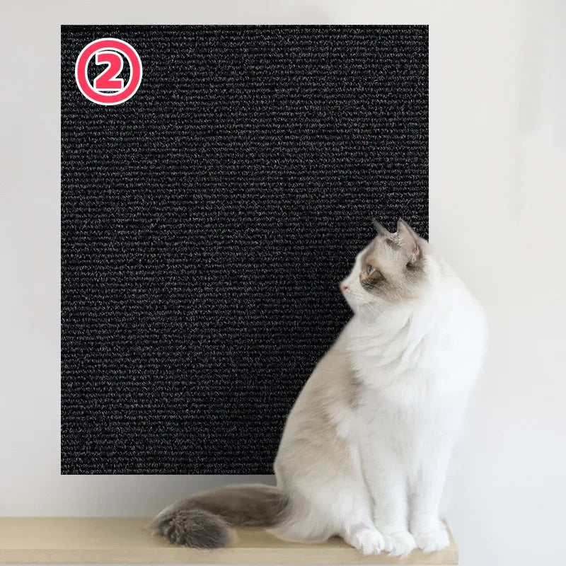 Showlu Smart General mini cat scratching post with sisal rope and plush platform for feline scratching and play.