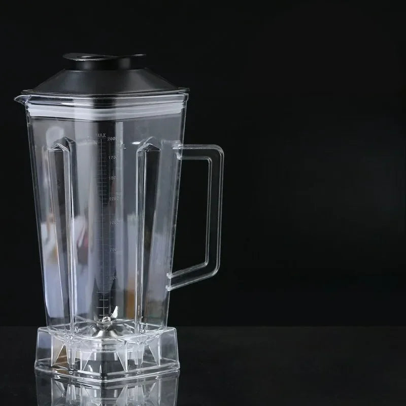 Transparent 2L Silver Crest blender spare jug with handle, replacement cup for Showlu Fashion Store blender model S36bf0b549ad4432f86119c76f9a8e693G