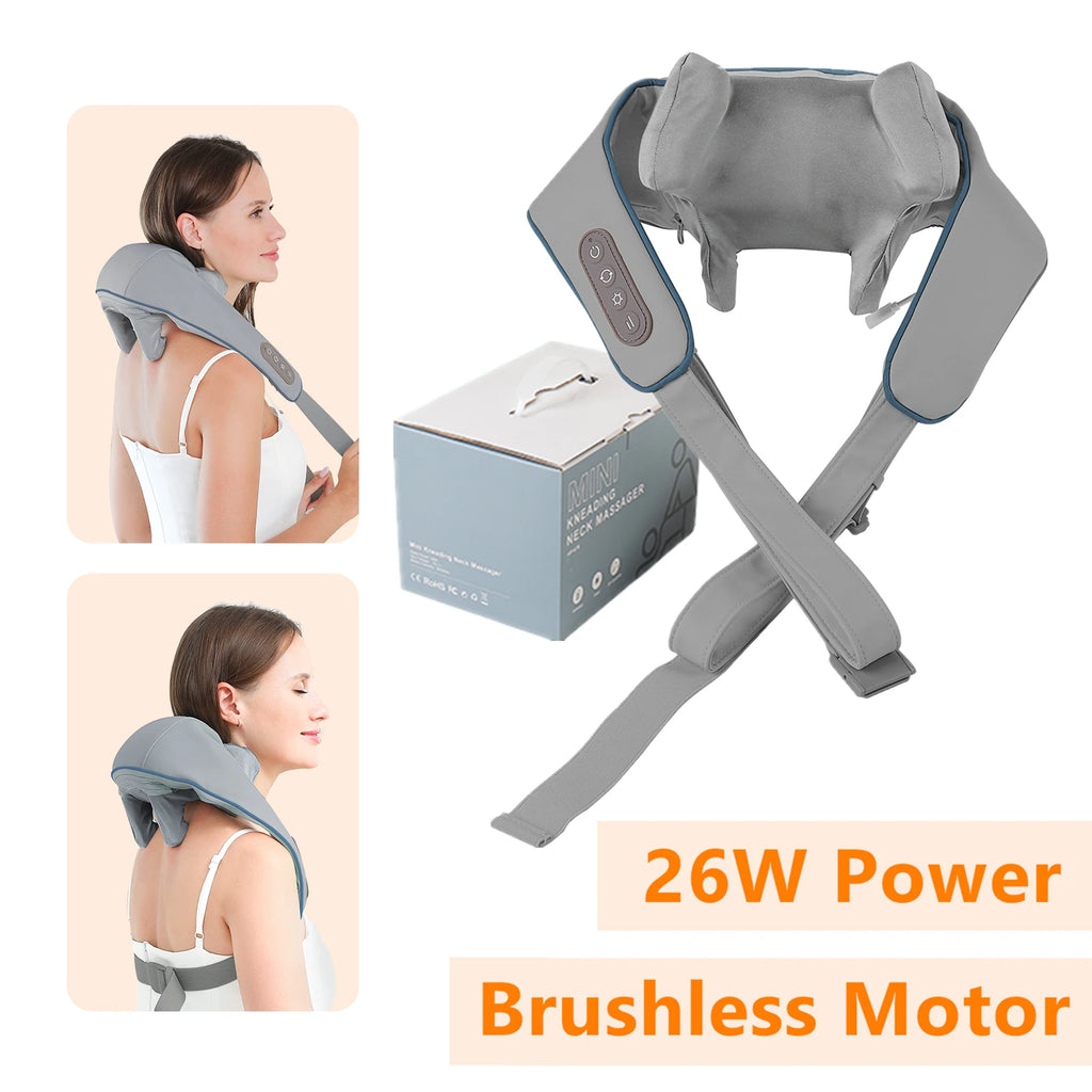 Showlu Smart General electric neck and shoulder massage shawl with deep tissue therapy, designed for soothing muscle relief.