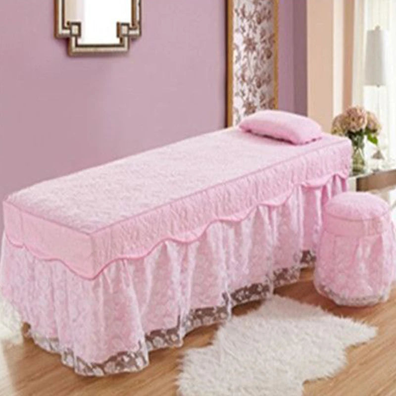 Beauty Bed Cover Massage Massage Therapy Diagnosis Bed Sheet Cover Opening Fumigation Foot Bath Bed Cover