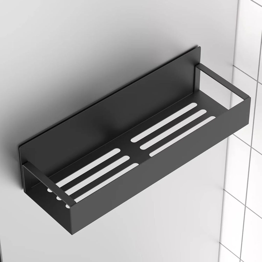 Showlu Smart General magnetic fridge spice rack holding small spice jars on a kitchen fridge door