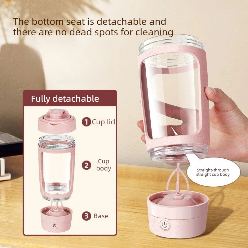630ml USB Rechargeable Electric Automatic Mixer and Shaker Bottle