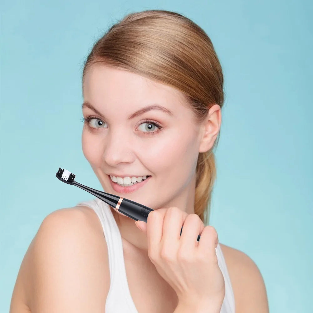 Showlu Smart Electric Dental Scaler and Oral Irrigator with USB recharge, featuring a sleek design for effective teeth cleaning.