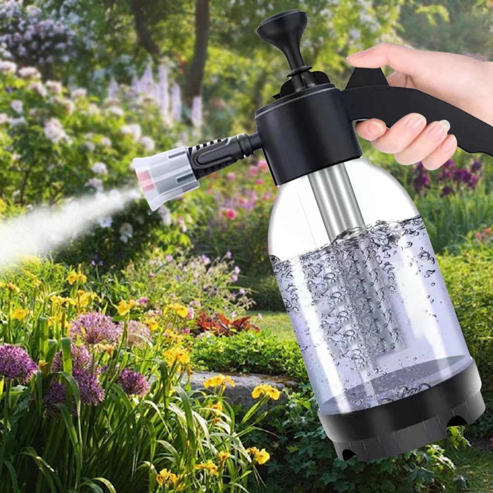 Showlu Smart General pressure washer foam bottle with a pump and nozzle for applying foam cleaning solutions.
