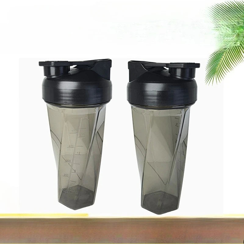 Showlu Fashion MOONBIFFY Vortex Mixer Shaker Bottle made of high-quality PC plastic, sports water bottle with a sleek design.