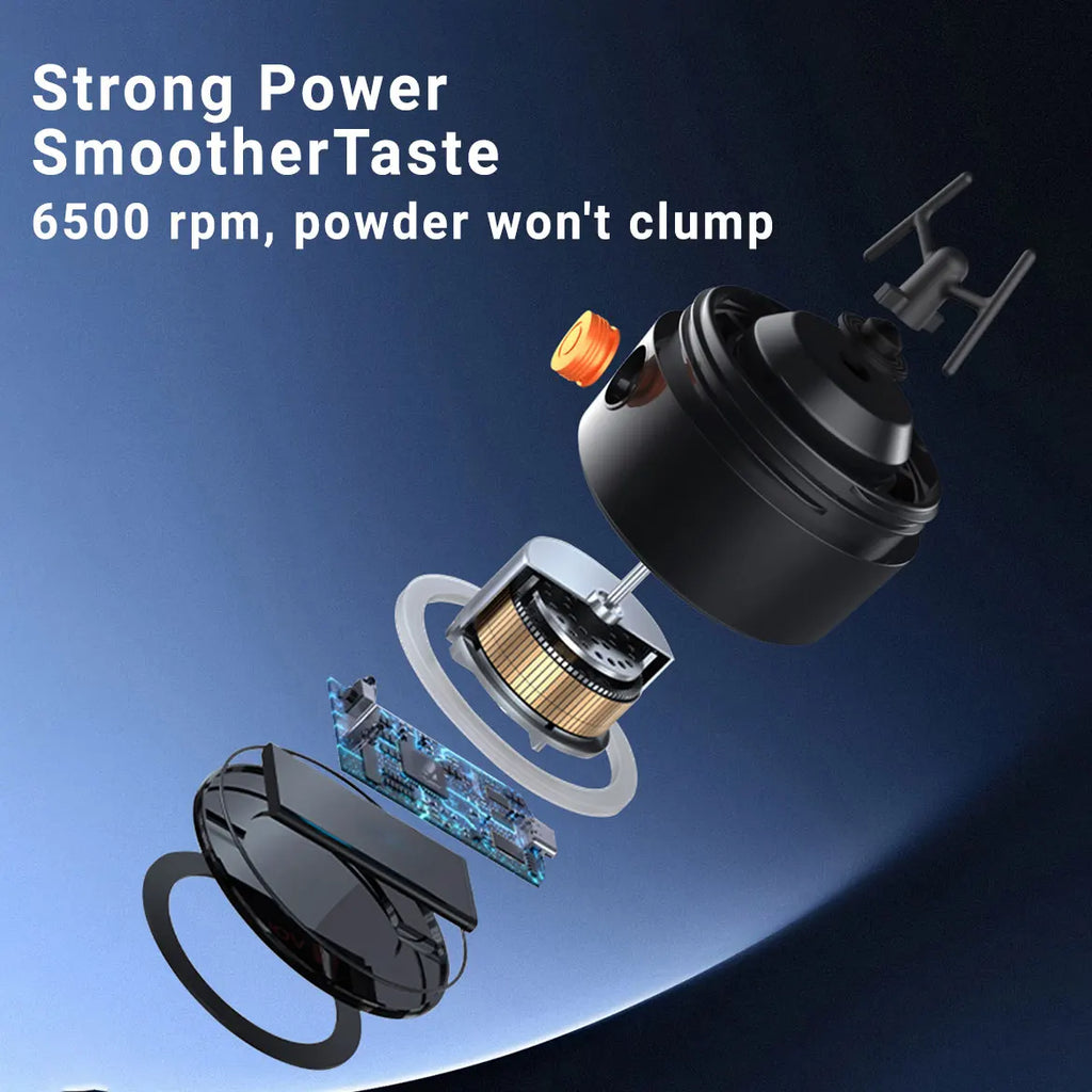 24.64oz Electric Automatic Protein Shaker Bottle with Type-C Charging