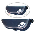 Showlu Fashion Store Kesoto Cat Window Perch with plush pad, suction cup mounted hammock for cozy outdoor viewing