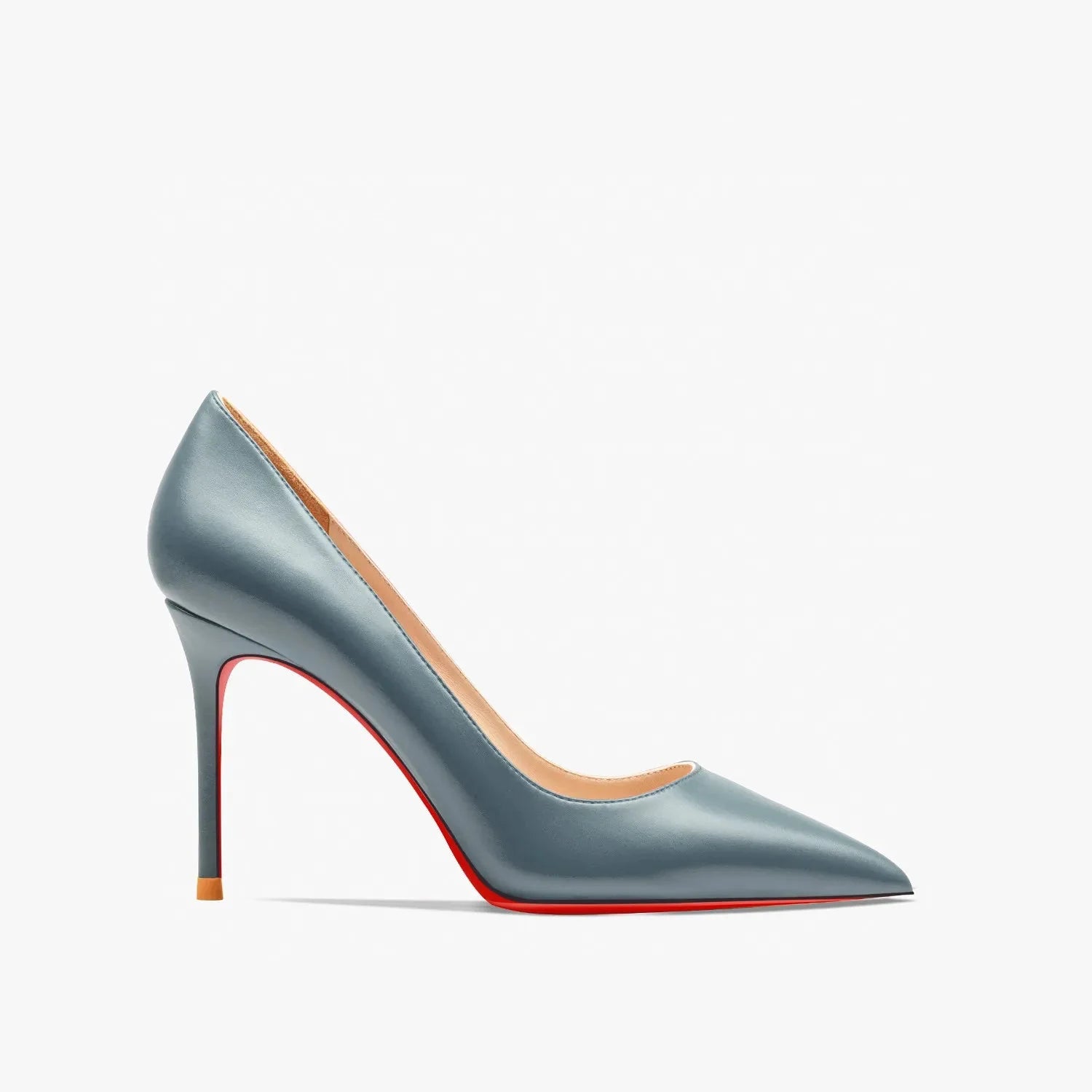 Red high heel pumps for women with pointed toes and 12cm heels, stylish and elegant footwear by SHOWLU FASHION STORE