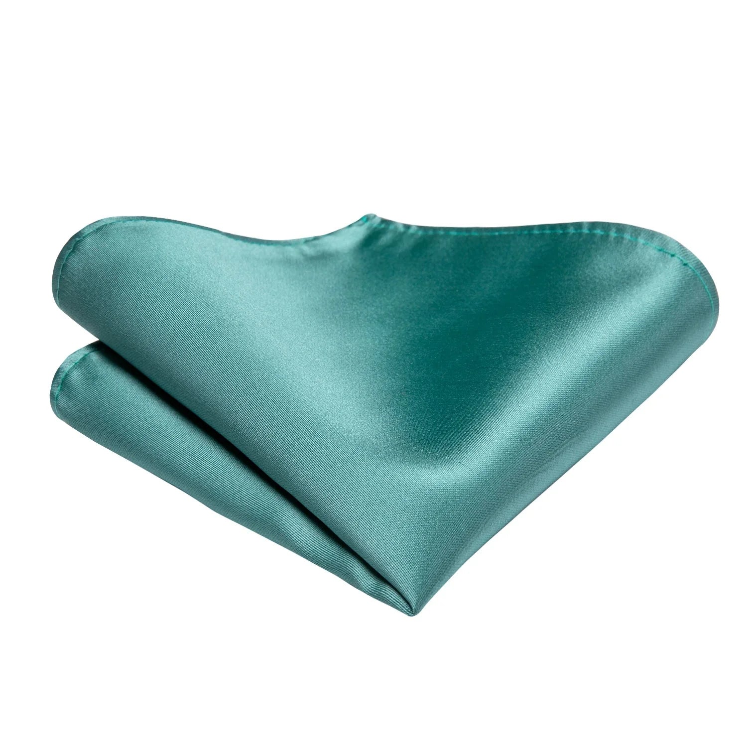 Mint green silk tie set with matching cufflinks, men's necktie and accessories by SHOWLU FASHION STORE.