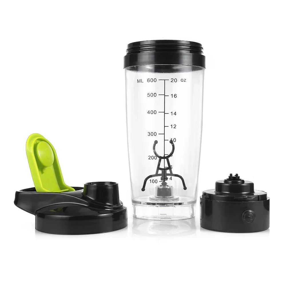 600ml Electric Self-Stirring Protein Shaker Bottle
