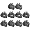 Showlu Fashion Store nozzle holder clip securely holding a spray nozzle, made of durable plastic with a sleek design.