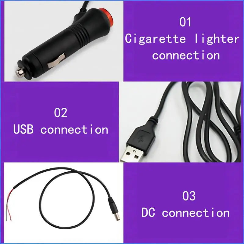 Showlu Smart Car Interior RGB ambient light strip with app control and music sync, 12V LED strip for customizable vehicle lighting.