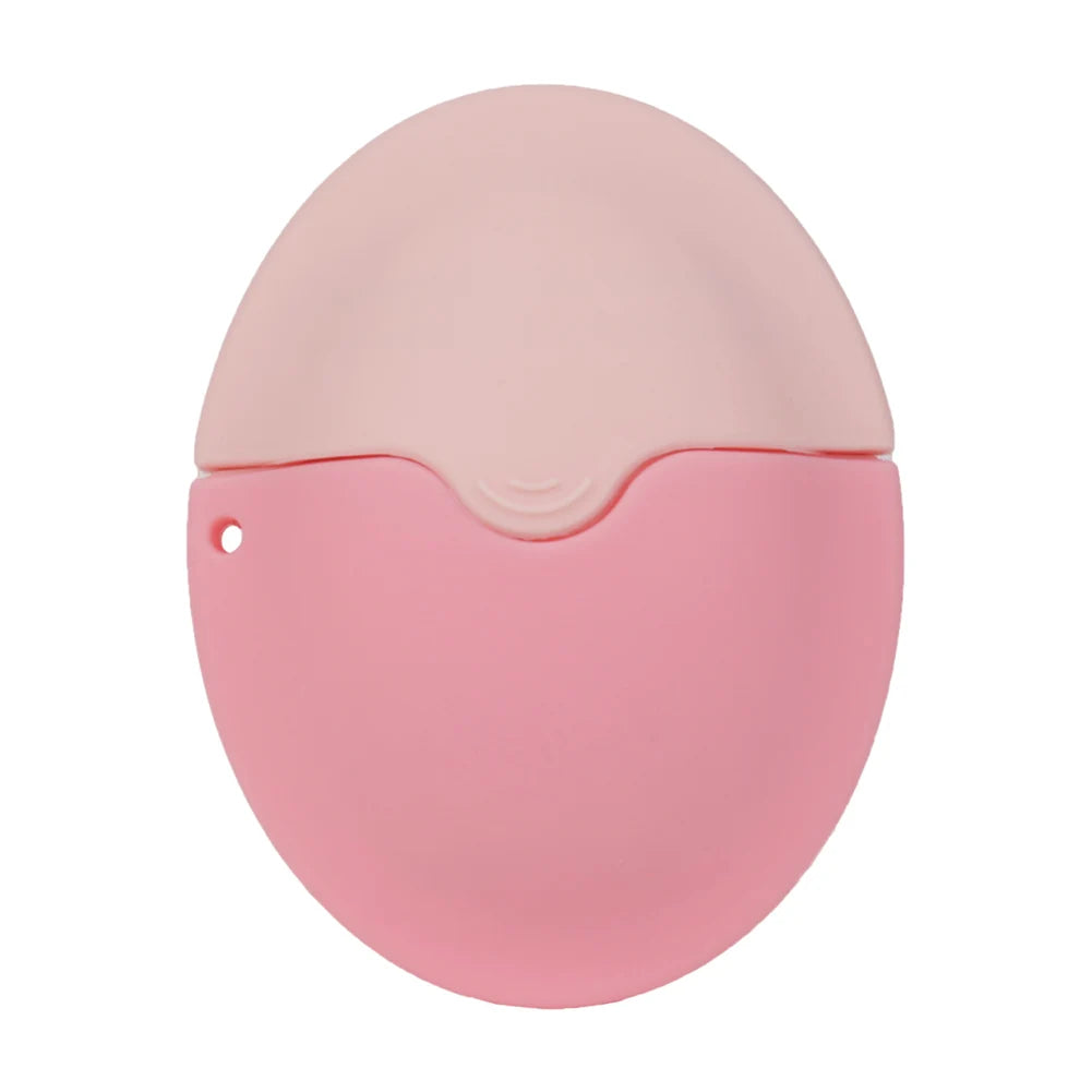 Portable 55ML Showlu Fashion Store sunscreen applicator with refillable silicone roll-on sponge for easy suncream application during travel