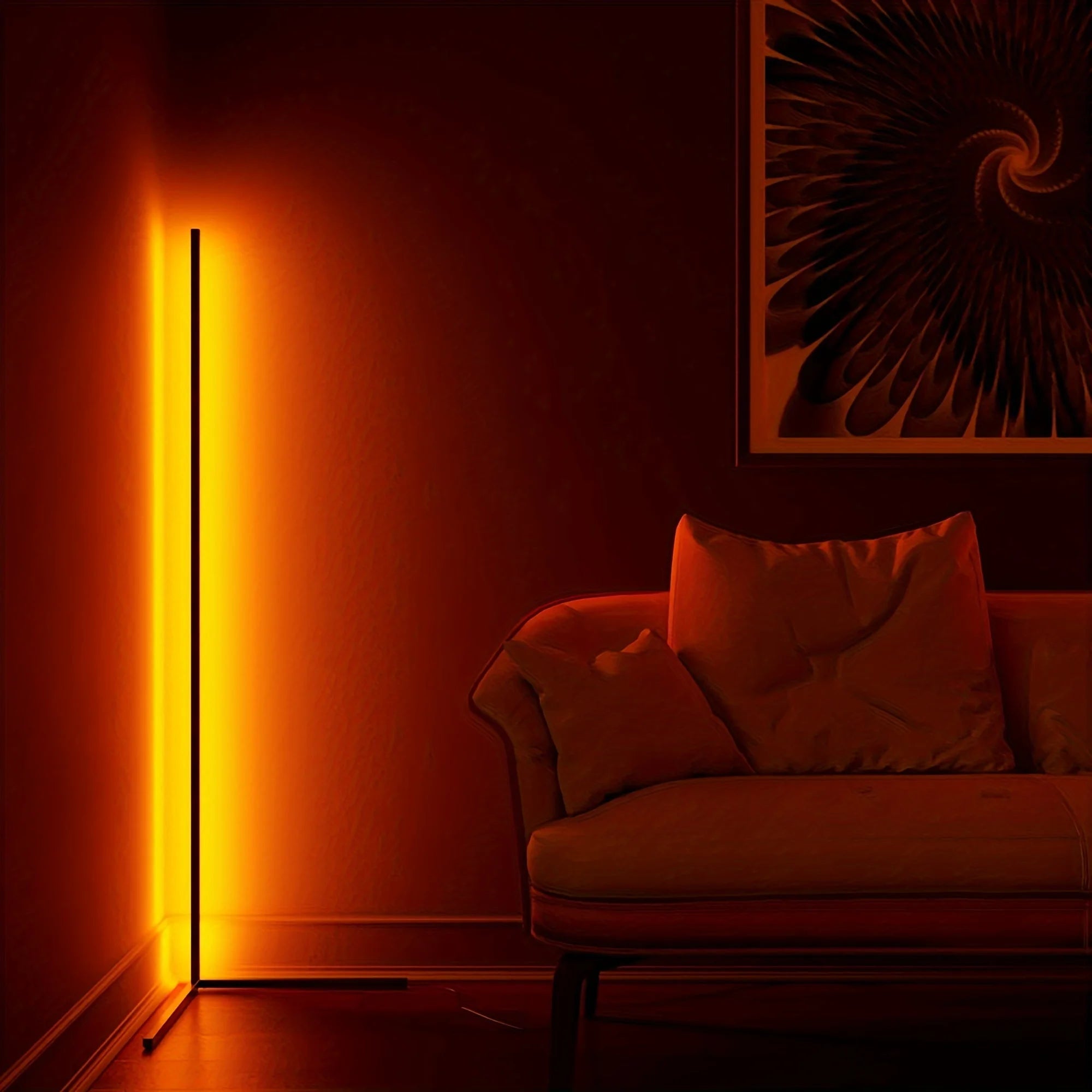 Showlu Smart General LED Ambient Corner Bar with sleek design and adjustable lighting for modern home or office ambiance.