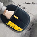 Showlu Pet Hair Remover Gloves and lint roller for grooming pets and removing lint from clothing, shown on a pet owner’s hand.