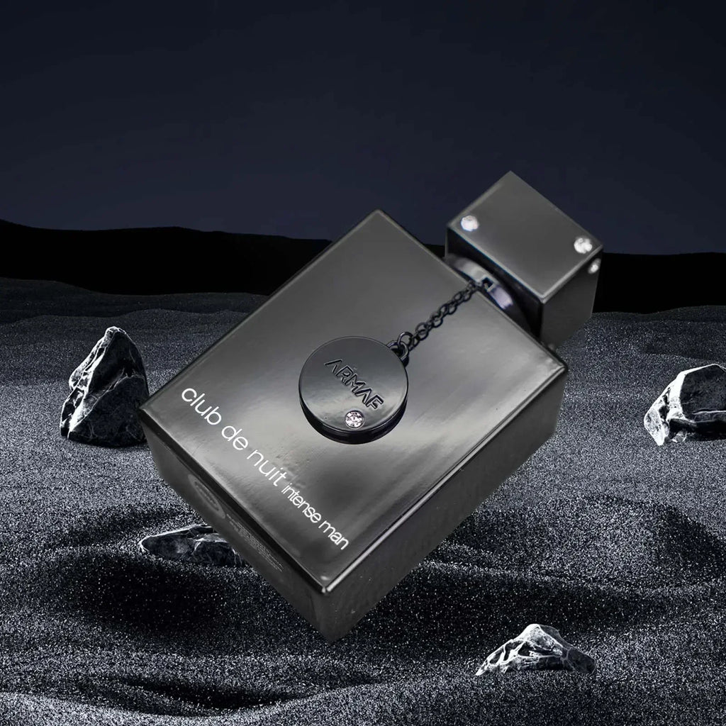 Baldauren Night Club Wild Black Edition men's cologne spray in 105ml bottle, featuring sleek black packaging.
