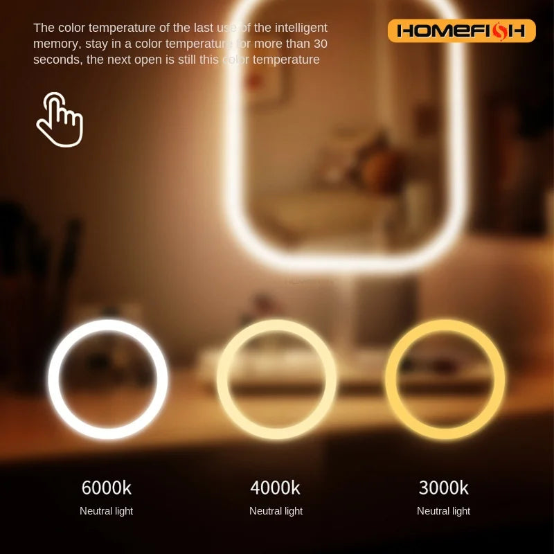 Showlu Smart General framed glass wall mirror with a sleek rectangular design and clear reflective surface.