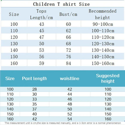 Super Marios Bros Kids Cotton T-shirt Casual Shorts Set Children Short Sleeve Top Anime Print Pants Summer Cartoon Cute Clothing