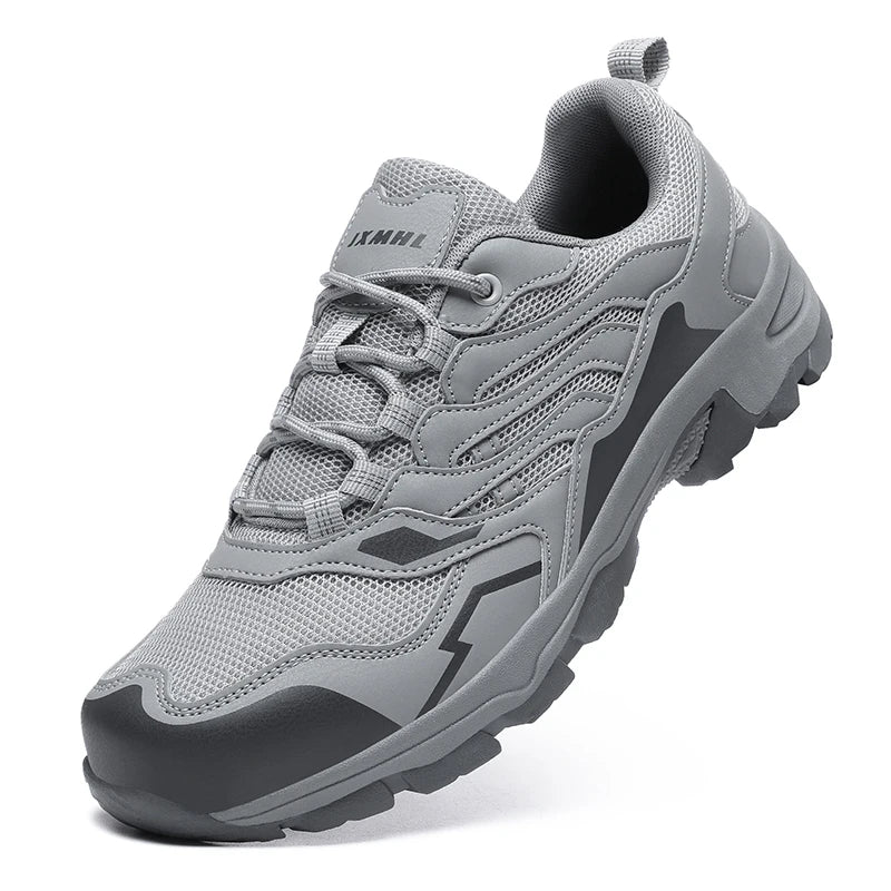 Unisex 2025 hiking shoes by Showlu Fashion Store, waterproof, non-slip outdoor hiking and camping shoes with rugged soles.