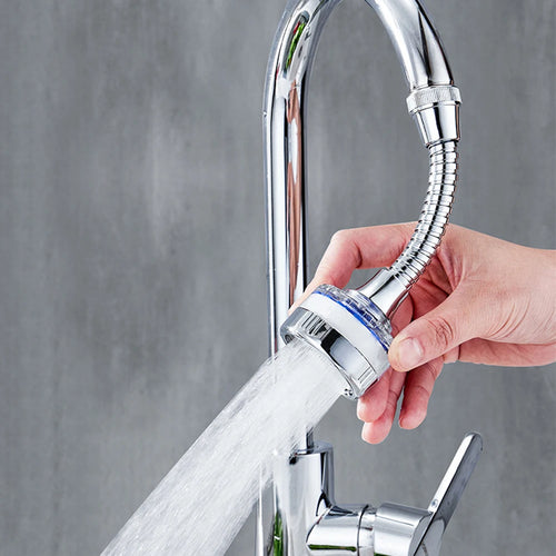Showlu Fashion Store APWIKOGER faucet water filter with 360° pressurized sink tap aerator for improved water flow and filtration.