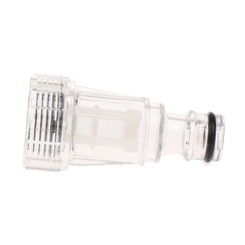 Showlu Smart General pressure washer water filter with clear mesh screen for cleaning and filtering water intake.