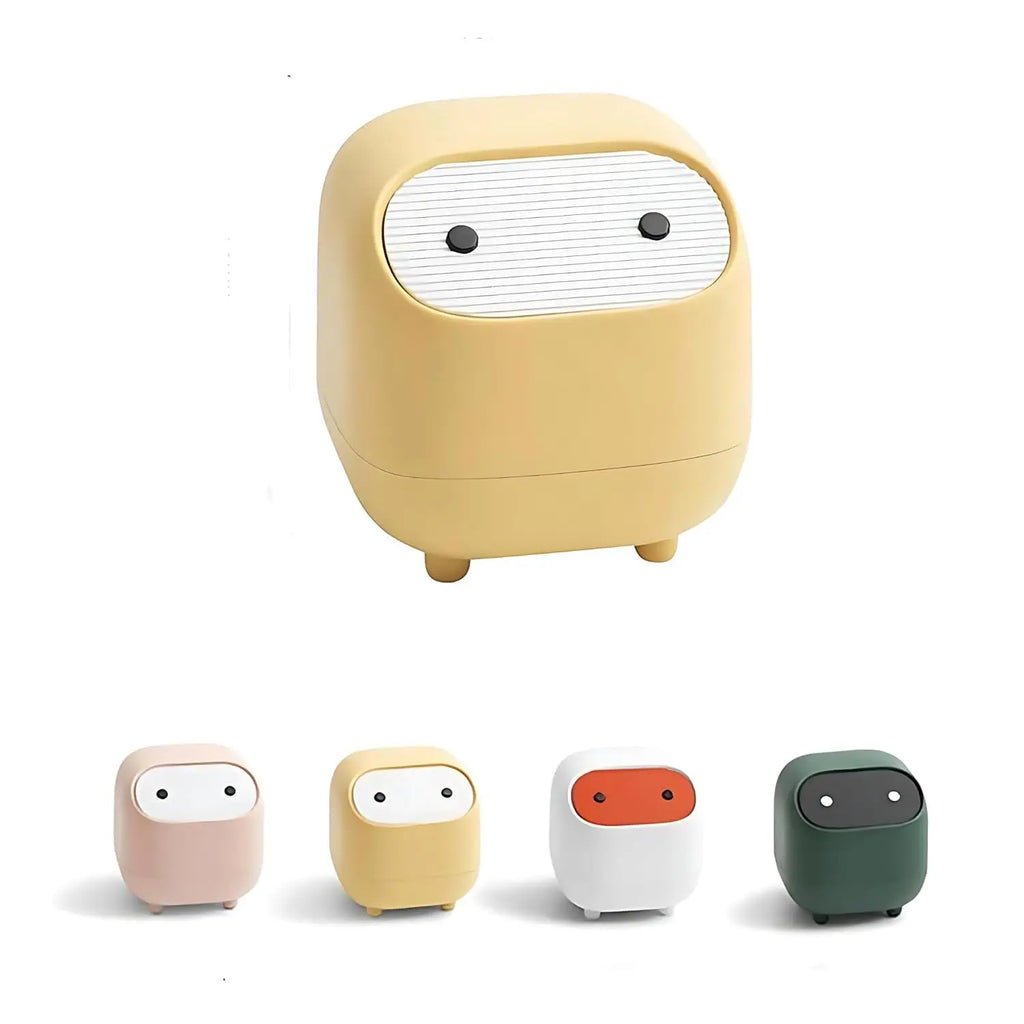 Mini bathroom trash can by Showlu Smart General with a sleek design, compact waste bin for bathroom or small spaces