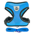 Showlu Fashion cat harness vest with leash, adjustable mesh puppy dog collar and lead, suitable for small and medium pets.