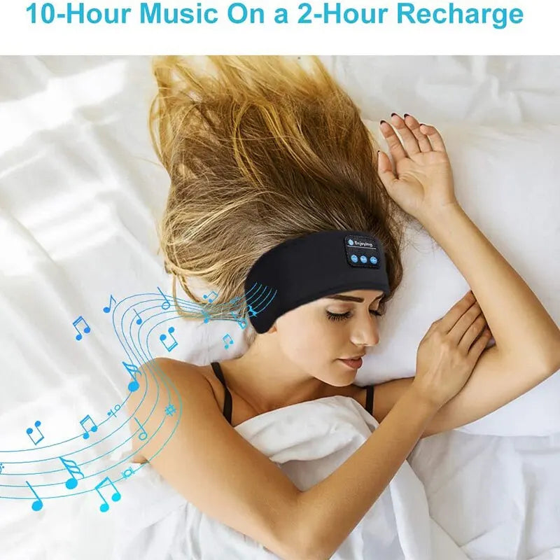 Showlu Smart General Bluetooth Sleep Headphones with comfortable headband and soft ear cups for restful sleep and audio relaxation.