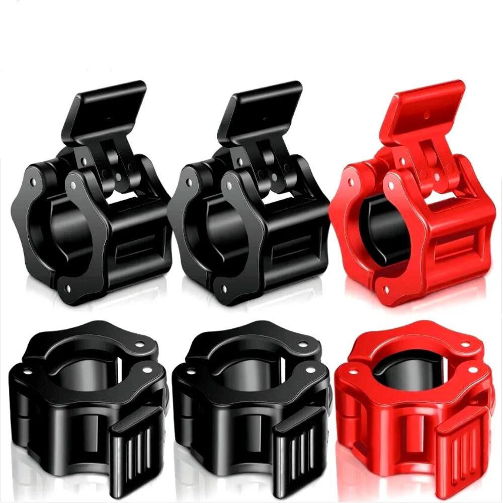 Showlu Fashion 2-piece thick barbell and dumbbell buckle set with quick release nuts for secure weight fixing and easy adjustments.