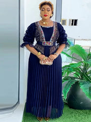 African Dresses For Woman 2025 Africa Clothing Wedding Party Evening Gowns Dashiki Ankara Outfits Dubai Turkey Kaftan Abayas