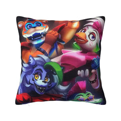 Five N Ights At Freddy's FNAF Square Pillowcase Pillow Cover Cushion Zip Decorative Comfort Throw Pillow For Home Sofa