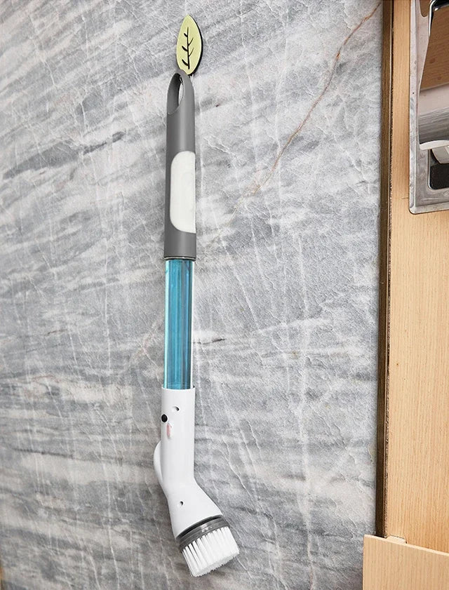 Showlu Smart General cordless electric spin scrubber with 7-in-1 cleaning brush, featuring multiple attachments for versatile cleaning.