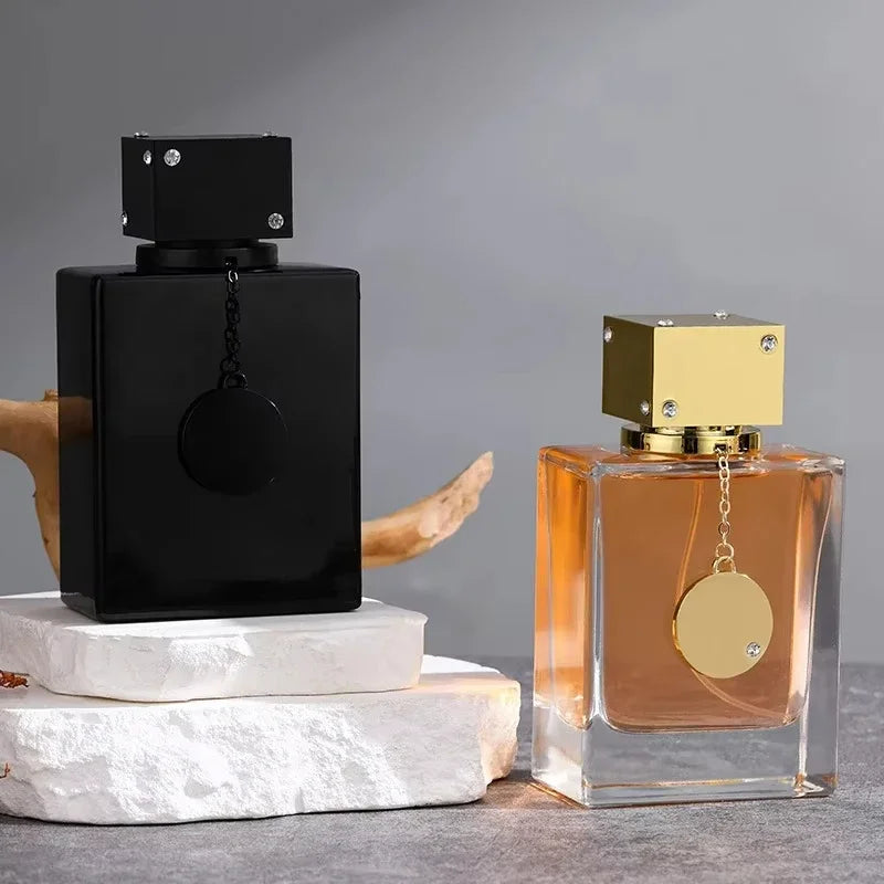 Eelhoe Oud EDP perfume bottle with floral design, 100ml unisex luxury fragrance spray, elegant and stylish display image