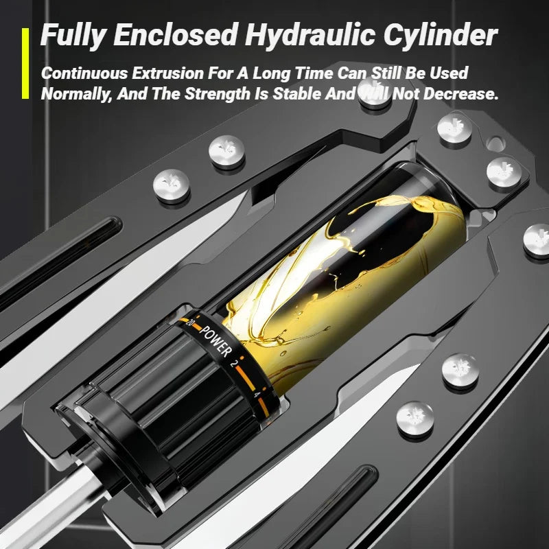 Showlu Hydraulic Arm Exerciser with adjustable chest expander, featuring handles and resistance bands for upper body workout.