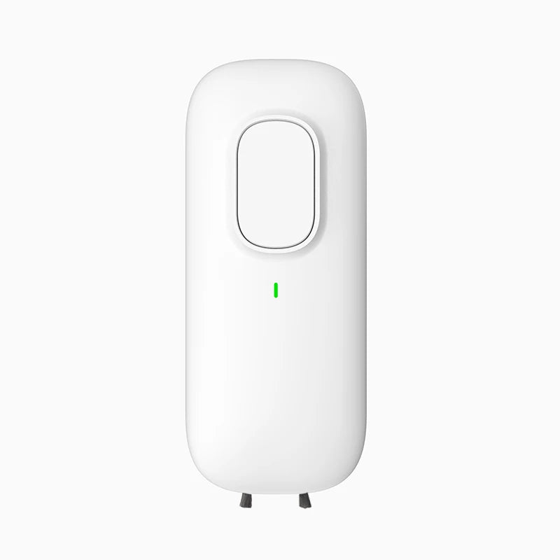 Showlu Smart General plug-in negative ion air purifier for home, showing sleek design and air quality indicator.