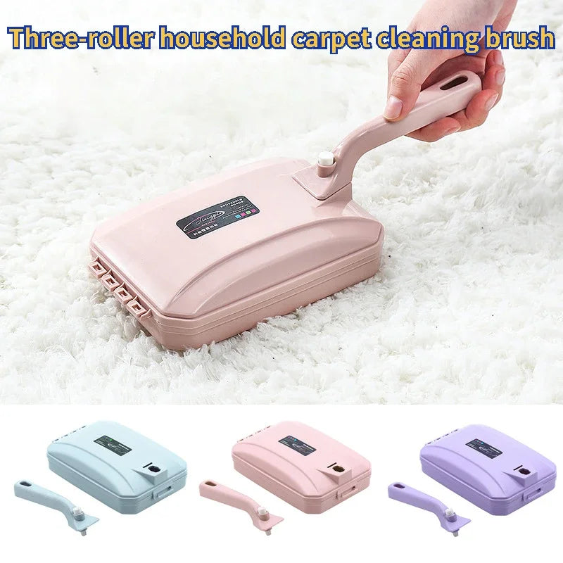Showlu Smart General Mini Carpet Spot Cleaner, compact device with cleaning attachments for quick stain removal on carpets.